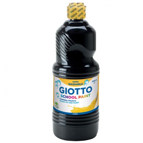 Guache Liquido Giotto Escolar 1 Litro Preto , Giotto , 160535524 , 8000825977244